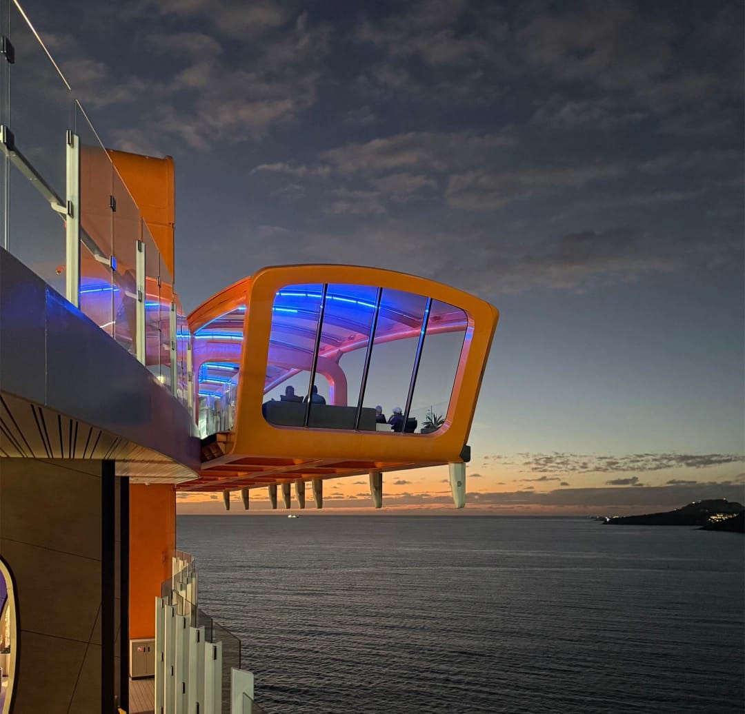 Luxury cruise journey